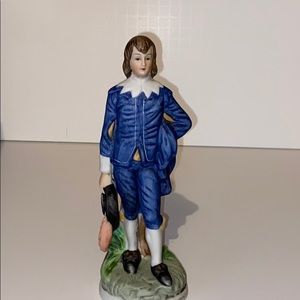COPY - The blue boy Victorian figurines